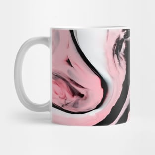 Pink Zebra Swirl Mug